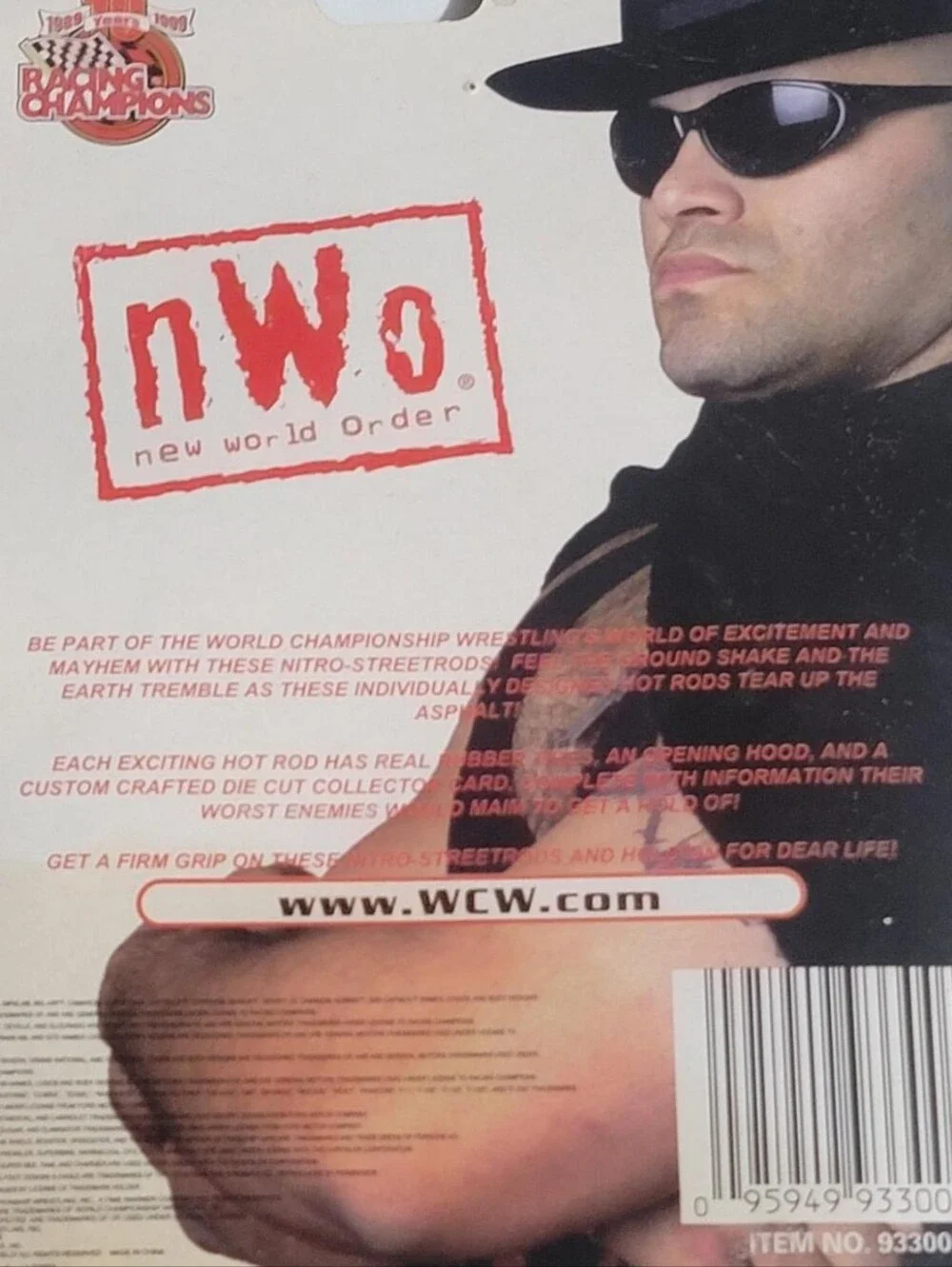 Lex Luger nWo Nitro-Street Rods Die Cast Car by Racing Champions 1999
